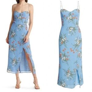 NWT. Reformation Kourtney Midi Dress Size 8